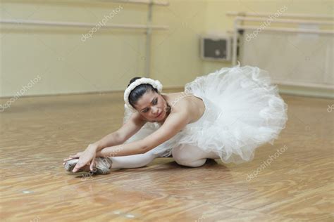 Ballerina stretching — Stock Photo © felixtm #5739653