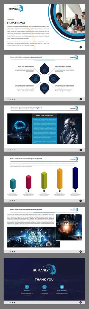 New AI Company Needs a Powerpoint | 22 PowerPoint Designs for a business in United States