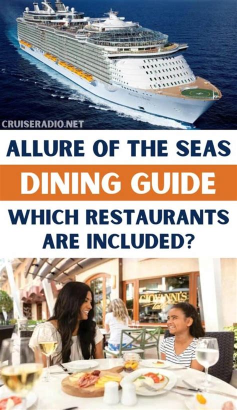 Allure of the Seas Dining: Which Restaurants Are Included?