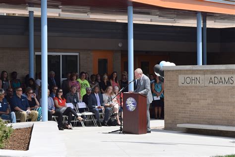 John Adams Elementary School Ribbon Cutting Ceremony - Nunn Construction