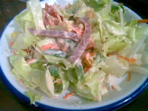 Salad sayuran dan salad buah | Blue Sky