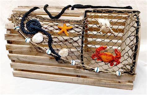 Coastal Decorative Crab Traps For Sale