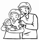 Baby Coloring Pages  Free Printable For Kids sketch template