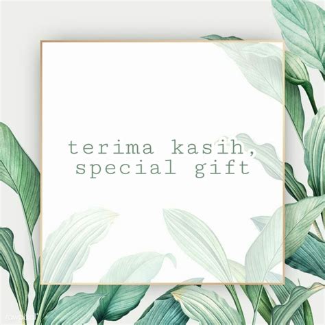 Kertas Ucapan | Special gifts, Gifts, Special