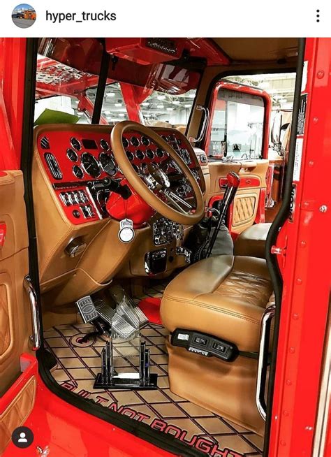 Pin on Big Rig Love | Truck interior, Big trucks, Big rig trucks