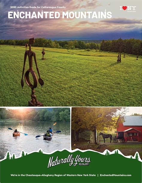 Cover of the Enchanted Mountains of Cattaraugus County Travel Guide for 2020 in 2020 ...