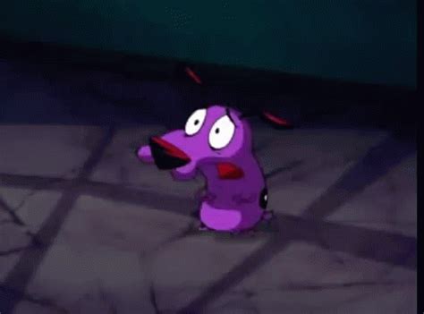 Courage The Cowardly Dog Scared GIF - CourageTheCowardlyDog Scared ...