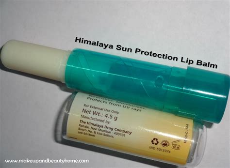 Himalaya Herbals Natural Sun Protection Lip Balm Review