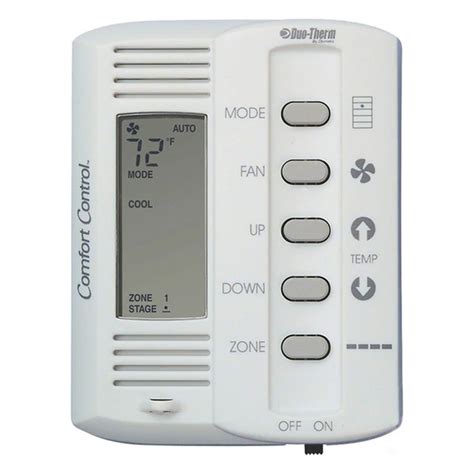 Dometic™ (Duo-Therm) 3106995.032 Thermostat 6-Wire Analog Control Heat/Cool