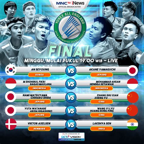 Saksikan All Indonesian Final di Babak Final Ganda Putra Turnamen ...