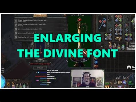 [PoE] Enlarging the divine font - Stream Highlights #518 - YouTube