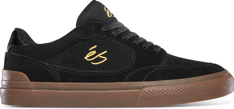 eS Footwear Caspian Black/Gum – Switch and Signal Skatepark