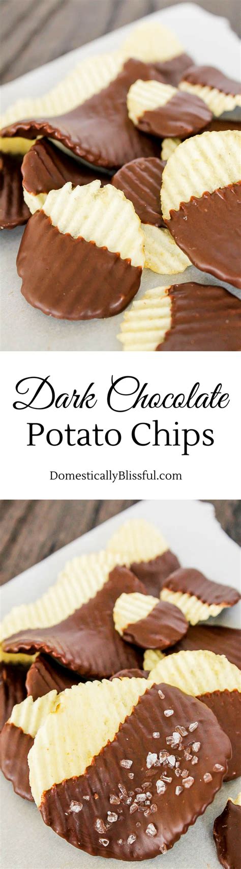 Dark Chocolate Potato Chips