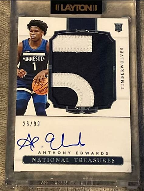 Best Anthony Edwards Rookie Cards - Updated August 2021 | Sports Card Sharks