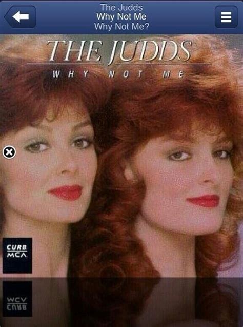 The Judds- Why not me album. | Country music songs, Best country music, Country music singers