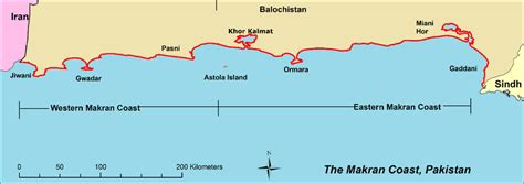 Study Area-Makran Coast, Pakistan | Download Scientific Diagram