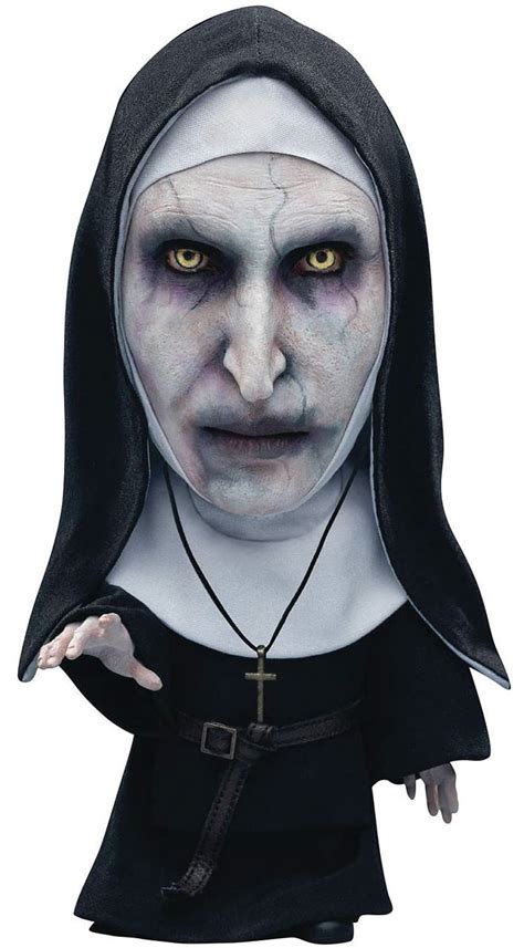 The Conjuring Deform Real Series Valak Nun (Mouth Closed) Vinyl Figure [Deluexe Version], Valak ...