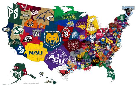 2019 FCS Imperialism Preseason Map : r/CFB