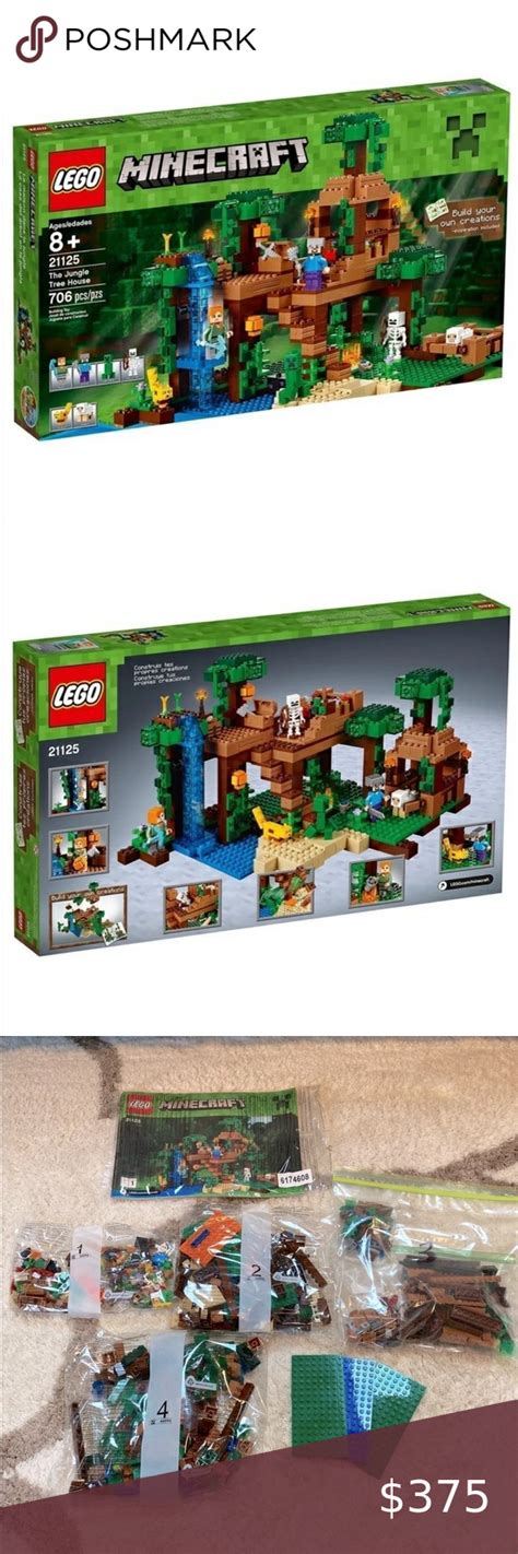 LEGO Minecraft The Jungle Treehouse 21125