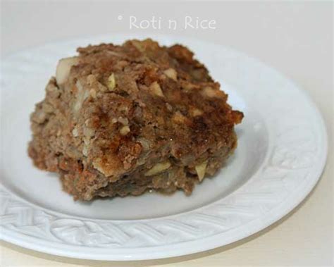 Eggless Meatloaf - Roti n Rice