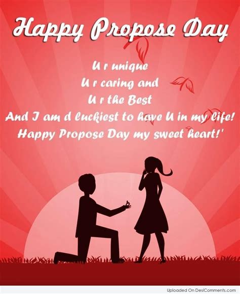 Happy Propose Day - DesiComments.com