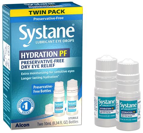 Systane Hydration Multi-Dose Preservative-Free Eye Drops Dry Eye Relief ...