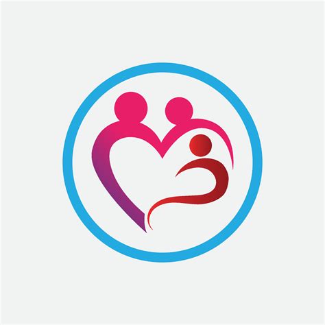 Family Logo Design Template - vector 19497033 Vector Art at Vecteezy