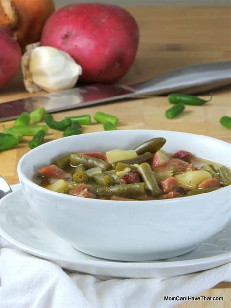 Hearty Ham And Green Bean Soup | Low Carb Maven