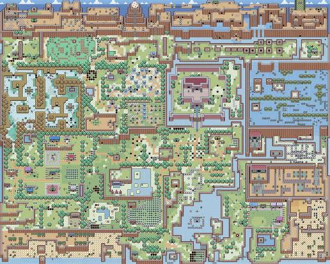 Legend Of Zelda Map