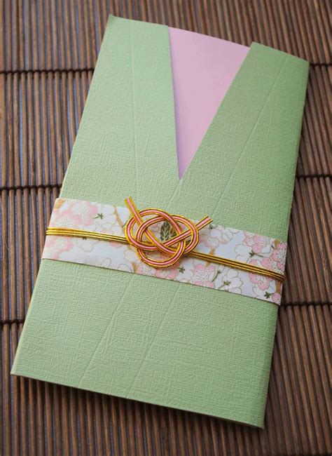 zakka life: How To Make a Japanese Money Envelope