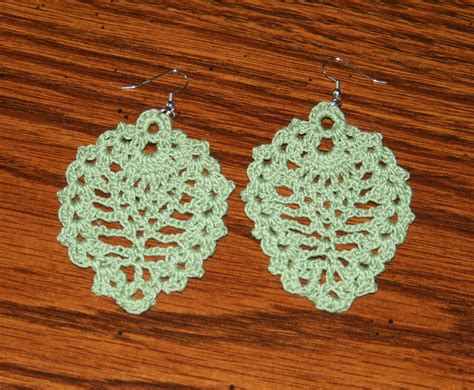 Tampa Bay Crochet: Free Crochet Earring Tutorials