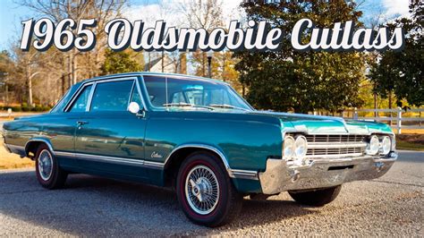 1965 Oldsmobile Cutlass F85: The Golden Age of American Cars - YouTube