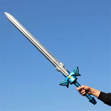 1:1 Sword Legend of Zelda Link Cosplay PU Sword Cos Prop Halloween Link Weapon Role Play Action ...