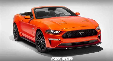 2018 Ford Mustang GT Convertible Imagined, Looks Absolutely Stunning