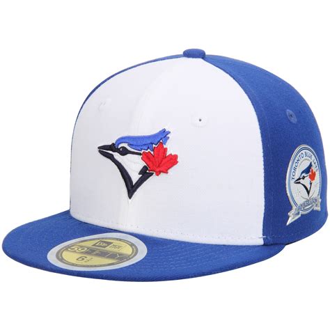 Toronto Blue Jays New Era Youth 40th Anniversary 59FIFTY Structured Hat - White