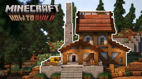 Minecraft Villager Houses: Medieval Armorer House Tutorial - YouTube