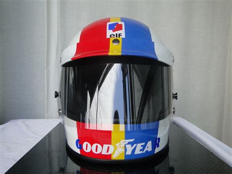 Francois Cevert-CM Helmets-Francois Cevert 1973 F1 Replica Retro ...