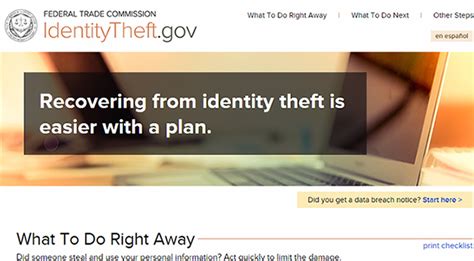 FTC Launches IdentityTheft.gov To Help Identity Theft Victims – IDProtectionGuide.net