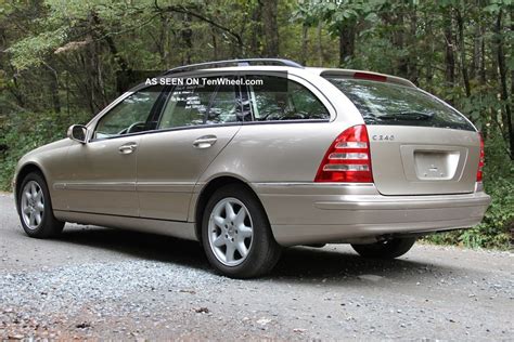 2003 Mercedes - Benz C240 Base Wagon 4 - Door 2. 6l