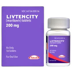 Buy Livtencity - Maribavir 200 MG by Takeda Online in India.