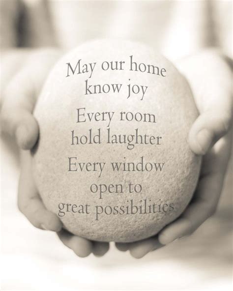 New Home Blessing Quotes House quote print housewarming | Personalized teacher gifts, New home ...