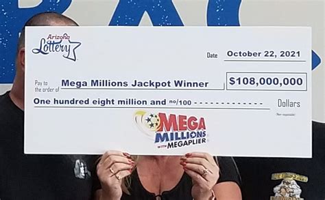 FY22 - AZ $108 Mega Millions Jackpot Winners | Arizona Lottery