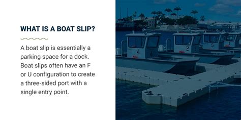 How Are Boat Slips and Boat Docks Different? | EZ Dock