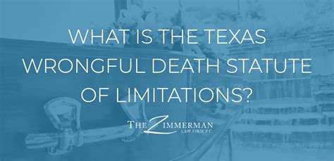 What Is the Texas Wrongful Death Statute of Limitations? » When You Need to File