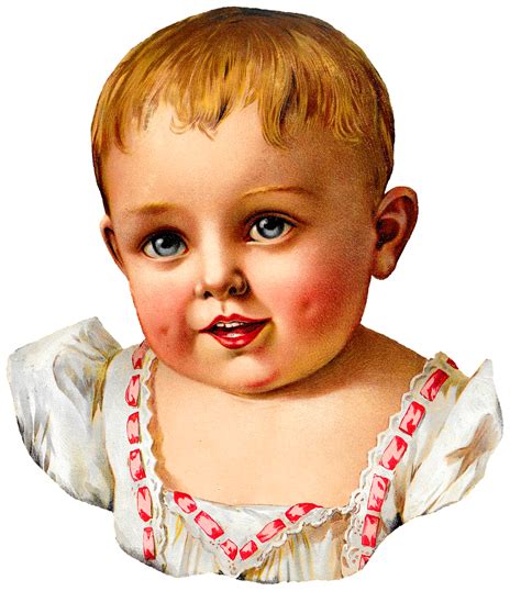 Antique Images: Royalty Free Baby Adorable Portrait Image Victorian Child Clip Art