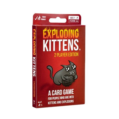 Exploding Kittens: Two-Player Edition - Game Nerdz