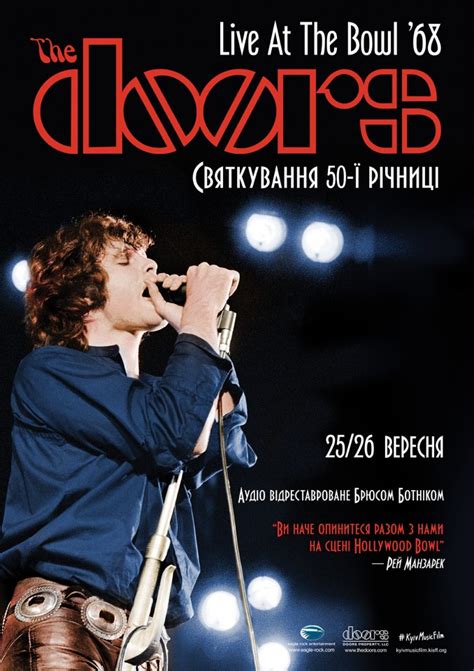 "The Doors: Live at The Bowl" to be screened on September 25 and 26 in ...