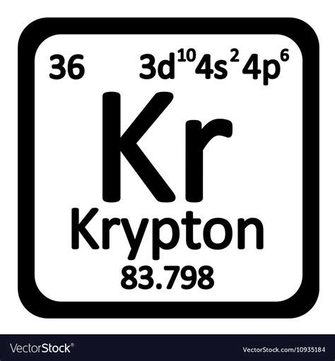 Periodic Table Krypton Element Picture - Periodic Table Timeline