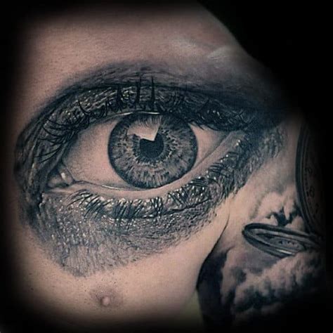 50 Realistic Eye Tattoo Designs For Men - Visionary Ink Ideas