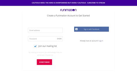 Free Funimation Account - werohmedia